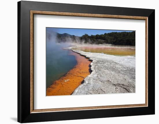 Champagne Pool, Hot Springs, Waiotapu Goethermal Wonderland, Rotorua, New Zealand, Oceania-Jeremy Bright-Framed Photographic Print