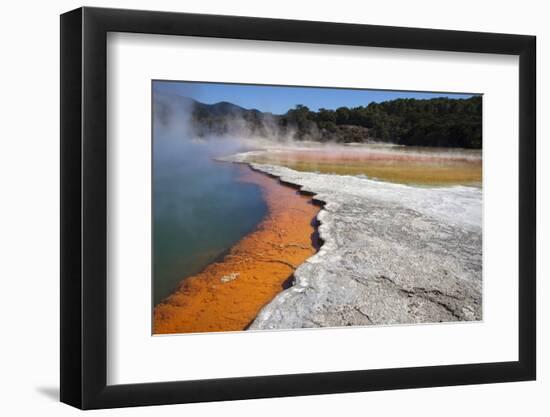 Champagne Pool, Hot Springs, Waiotapu Goethermal Wonderland, Rotorua, New Zealand, Oceania-Jeremy Bright-Framed Photographic Print