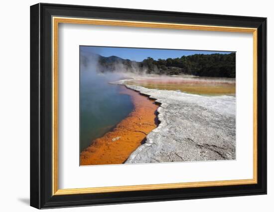 Champagne Pool, Hot Springs, Waiotapu Goethermal Wonderland, Rotorua, New Zealand, Oceania-Jeremy Bright-Framed Photographic Print