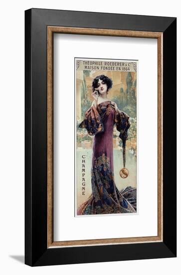 Champagne Roederer-Gaspar Camps-Framed Art Print