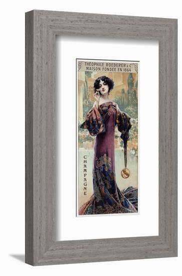 Champagne Roederer-Gaspar Camps-Framed Art Print