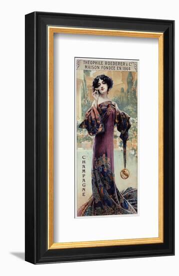 Champagne Roederer-Gaspar Camps-Framed Art Print