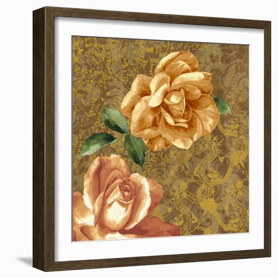 Champagne Rose-Bill Jackson-Framed Giclee Print