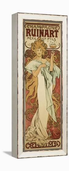 Champagne Ruinart, 1896-Alphonse Mucha-Framed Premier Image Canvas