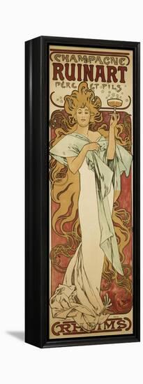 Champagne Ruinart, 1896-Alphonse Mucha-Framed Premier Image Canvas