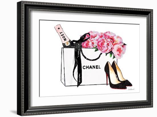 Champagne & Shopping-Amanda Greenwood-Framed Art Print