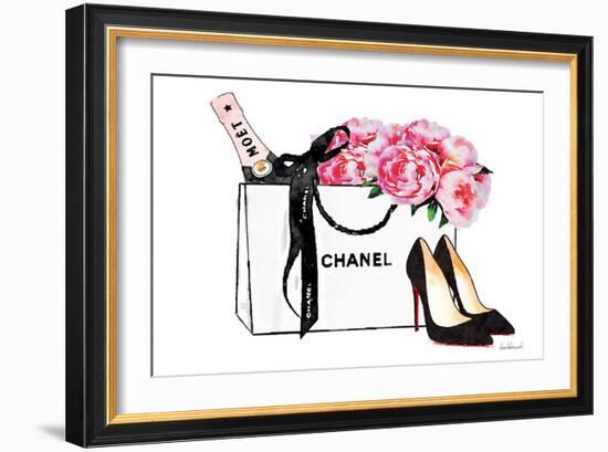 Champagne & Shopping-Amanda Greenwood-Framed Premium Giclee Print