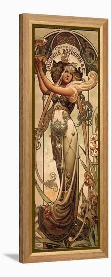 Champagne Theophile Roederer-Louis-Theophile Hingre-Framed Stretched Canvas