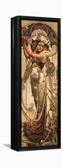 Champagne Theophile Roederer-Louis-Theophile Hingre-Framed Stretched Canvas