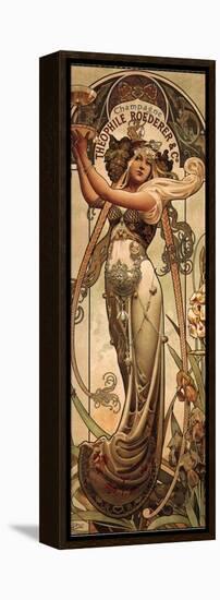 Champagne Theophile Roederer-Louis-Theophile Hingre-Framed Stretched Canvas