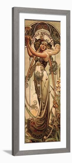 Champagne Theophile Roederer-Louis-Theophile Hingre-Framed Art Print