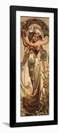 Champagne Theophile Roederer-Louis-Theophile Hingre-Framed Art Print