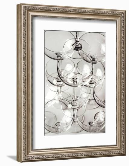 Champagne tower_7-1x Studio III-Framed Photographic Print