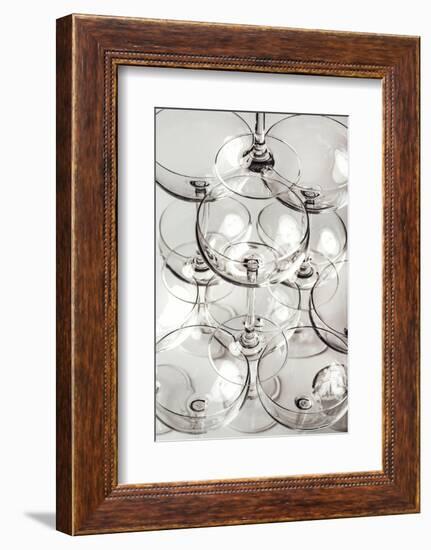 Champagne tower_7-1x Studio III-Framed Photographic Print