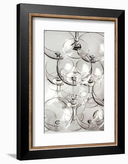 Champagne tower_7-1x Studio III-Framed Photographic Print