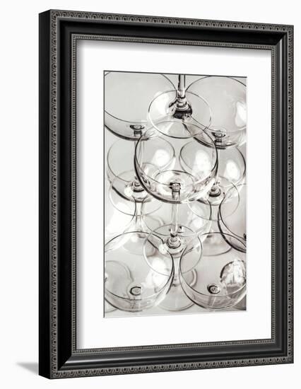 Champagne tower_7-1x Studio III-Framed Photographic Print