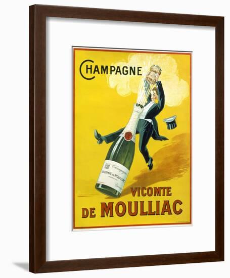 Champagne Vicomte De Moulliac-null-Framed Giclee Print