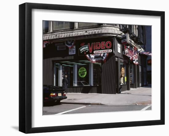 Champagne Video Sales and Rentals-null-Framed Photographic Print