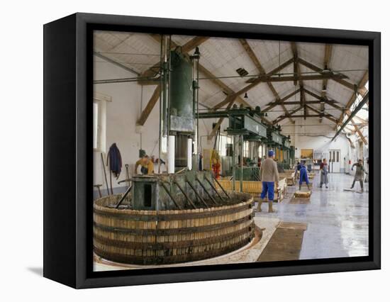 Champagne Wine Presses, Verzy, Champagne Ardennes, France-Michael Busselle-Framed Premier Image Canvas