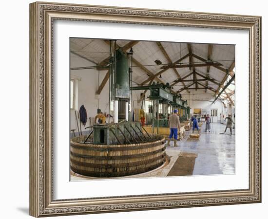 Champagne Wine Presses, Verzy, Champagne Ardennes, France-Michael Busselle-Framed Photographic Print