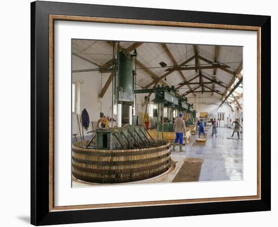 Champagne Wine Presses, Verzy, Champagne Ardennes, France-Michael Busselle-Framed Photographic Print