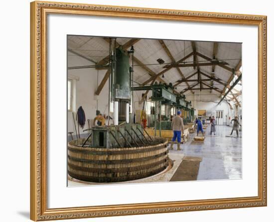 Champagne Wine Presses, Verzy, Champagne Ardennes, France-Michael Busselle-Framed Photographic Print