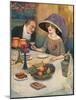 Champagne with Dessert-Juan Cardona-Mounted Art Print