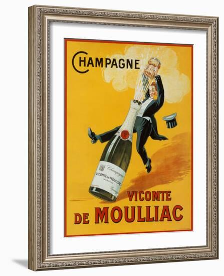 Champagne-null-Framed Art Print