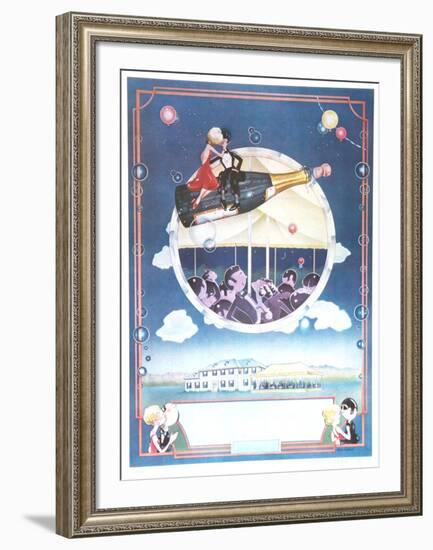 Champagne-Tony Mascio-Framed Collectable Print