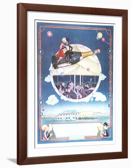 Champagne-Tony Mascio-Framed Collectable Print