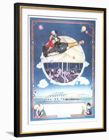 Champagne-Tony Mascio-Framed Collectable Print