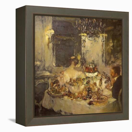 Champagne-Gaston La Touche-Framed Premier Image Canvas