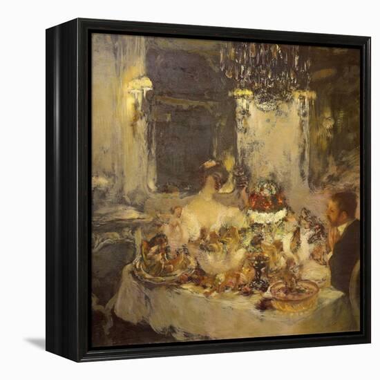 Champagne-Gaston La Touche-Framed Premier Image Canvas