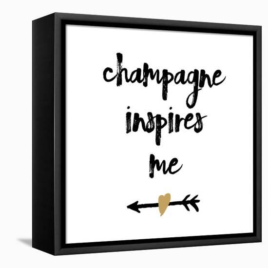 Champagne-Erin Clark-Framed Premier Image Canvas