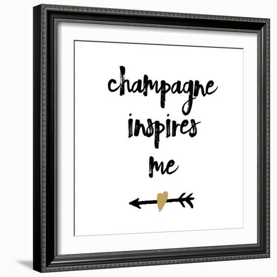 Champagne-Erin Clark-Framed Giclee Print