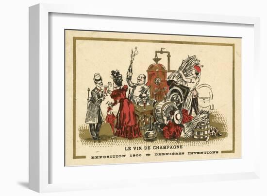 Champagne-null-Framed Giclee Print