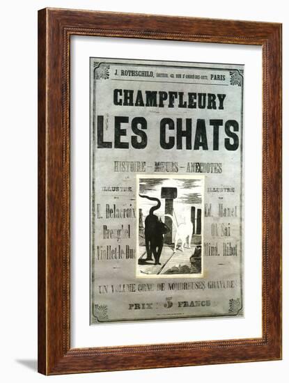 Champfleury Les Chats-null-Framed Art Print