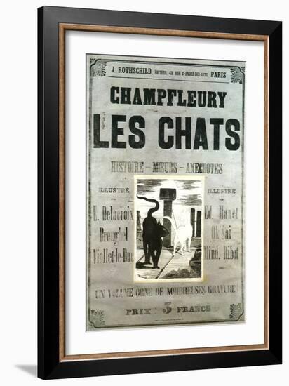 Champfleury Les Chats-null-Framed Art Print
