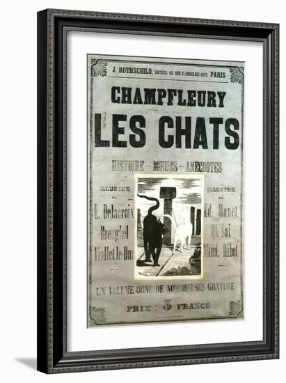Champfleury Les Chats-null-Framed Art Print