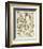 Champignons I-Adolphe Millot-Framed Art Print