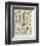 Champignons II-Adolphe Millot-Framed Art Print