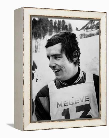 Champion Skiier Jean Claude Killy-null-Framed Premier Image Canvas