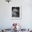 Champion Weimaraner and her 8-week-old male puppy with proud owner Mrs. Harold Goldsmith.-Bernard Hoffman-Framed Photographic Print displayed on a wall