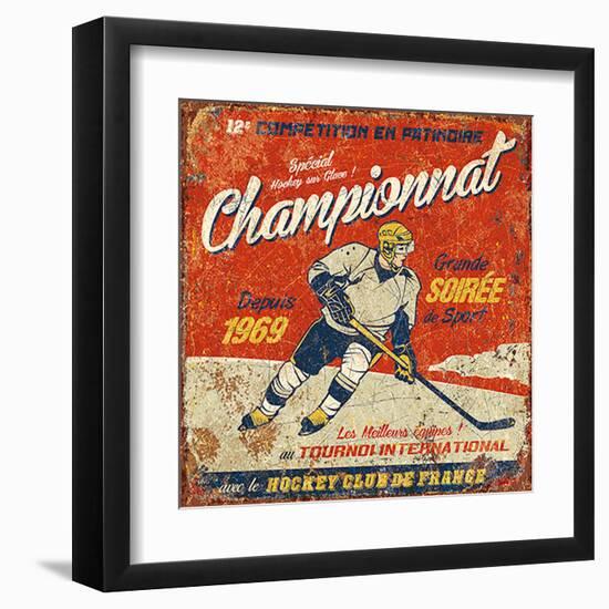 Championnat 1969-Bruno Pozzo-Framed Art Print