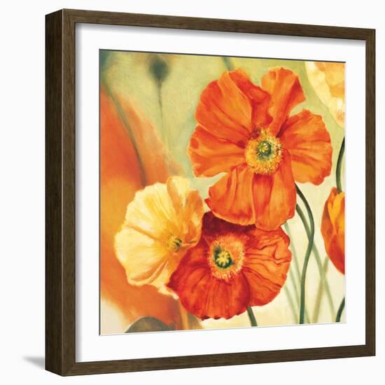 Champs de coquelicots I-Pierre Viollet-Framed Art Print