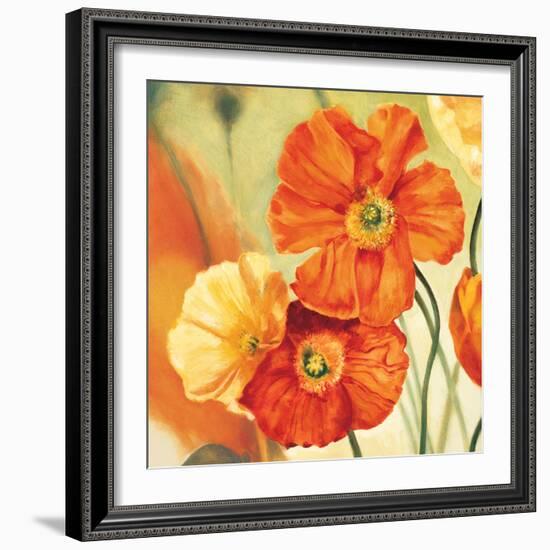 Champs de coquelicots I-Pierre Viollet-Framed Art Print