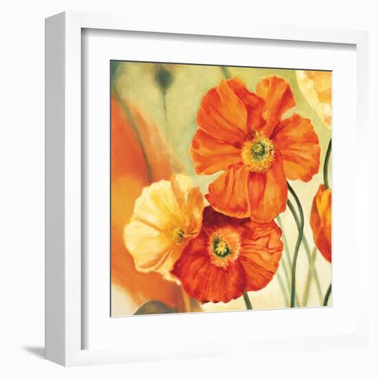 Champs de coquelicots I-Pierre Viollet-Framed Art Print