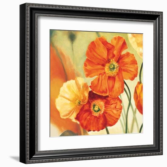 Champs de coquelicots I-Pierre Viollet-Framed Art Print