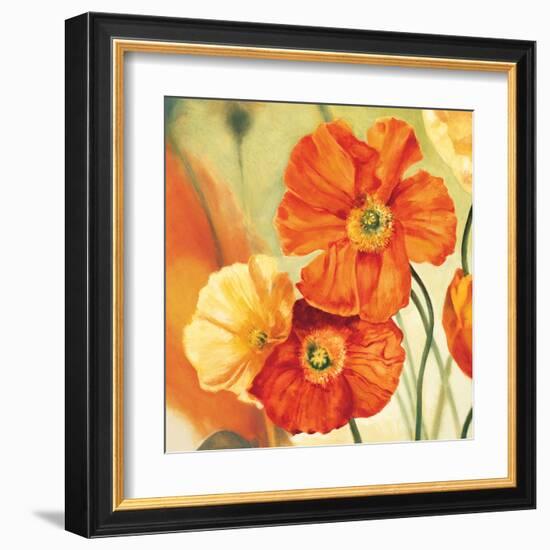 Champs de coquelicots I-Pierre Viollet-Framed Art Print