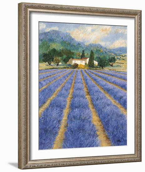 Champs De Lavande-Hazel Barker-Framed Giclee Print